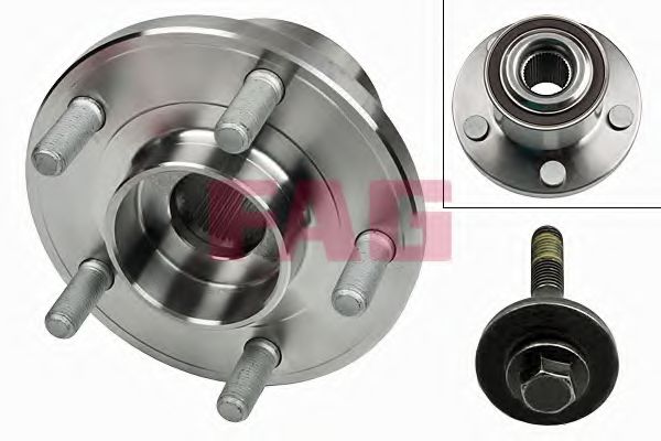 713678840 FAG Ступица с подшипником FORD MONDEO 4 07- перед.