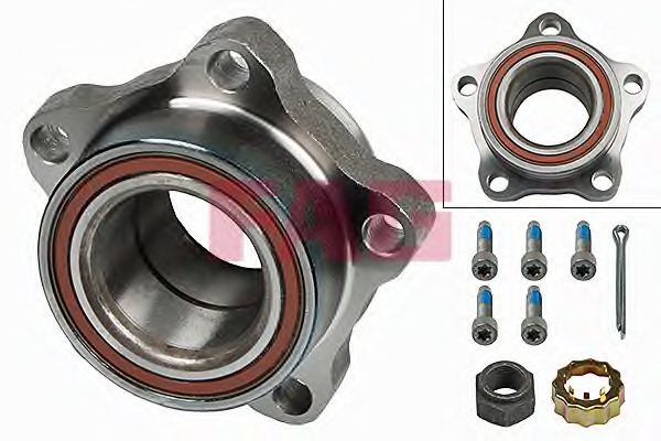713678900 FAG Ступица с подшипником FORD TRANSIT 06- 2.2-2.4 DIESEL перед.