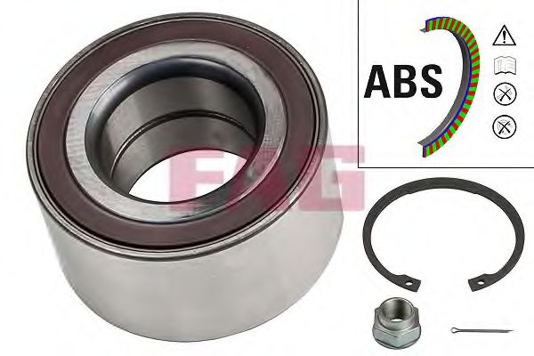713644970 FAG Подшипник ступицы GM AVEO/MOKKA 11- перед.