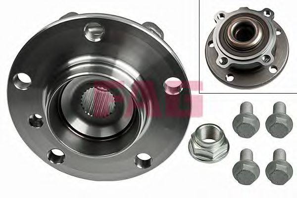 713649560 FAG Ступица с подшипником MINI R60/R61 10- перед.