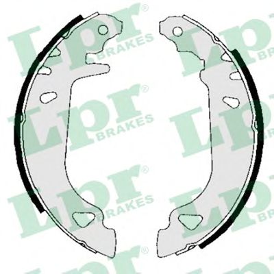 04780 LPR Колодки торм.бар.FIAT PUNTOTEMPRATIPO 87-