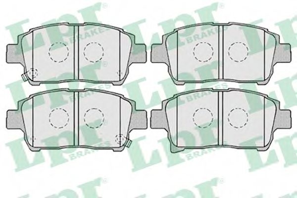 05P1003 LPR колодки диск. toyota yaris, toyota yaris verso (v) 99-     044650w050