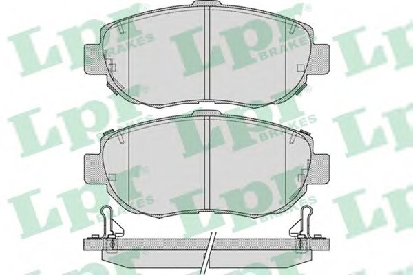 05P1033 LPR торм. колодки перед. lexus gs300 93-03is300 99- supra 93-98