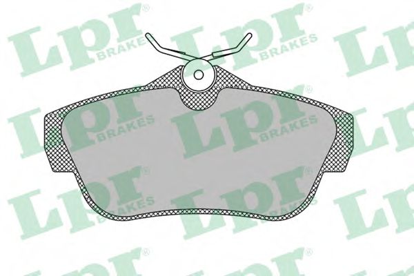 05P1460 LPR Колодки тормозные задние