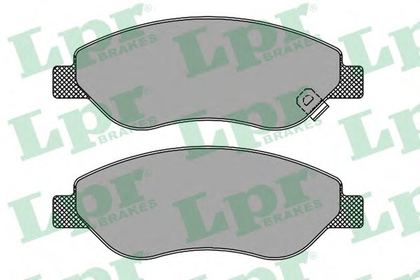 05P1490 LPR Комплект тормозных колодок, дисковый тормоз