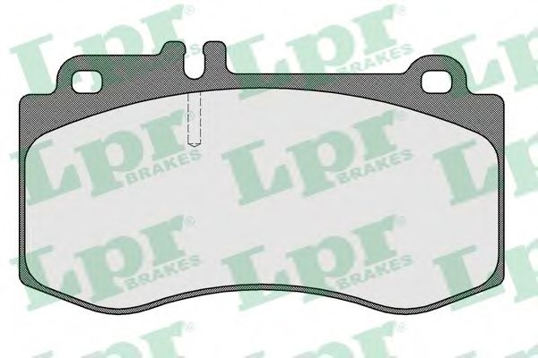 05P1592 LPR Колодки тормозные mercedes w212218 09