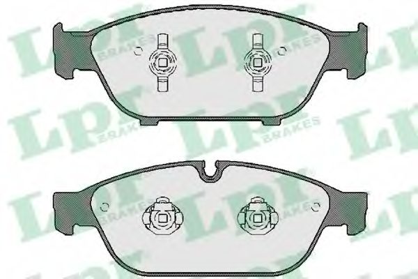 05P1743 LPR Колодки тормозные audi a8 3.0-4.2 (1ll) 09- передние