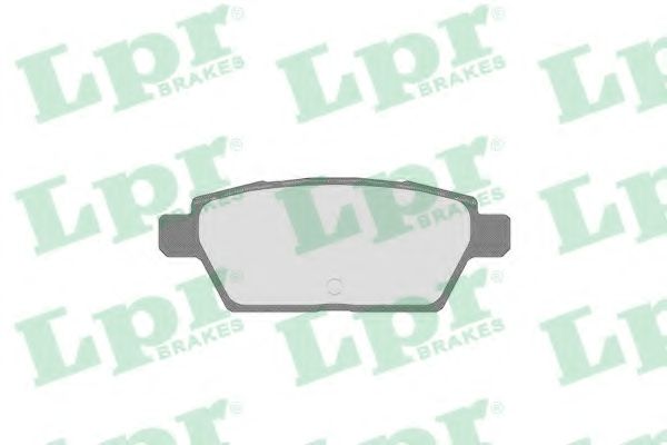 05P1807 LPR Комплект тормозных колодок, дисковый тормоз