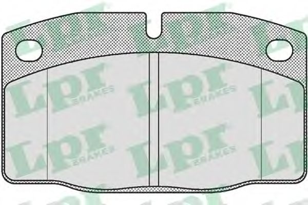 05P190 LPR колодки диск. ascona, combo, corsa, kadett, omega, vectra   1605536