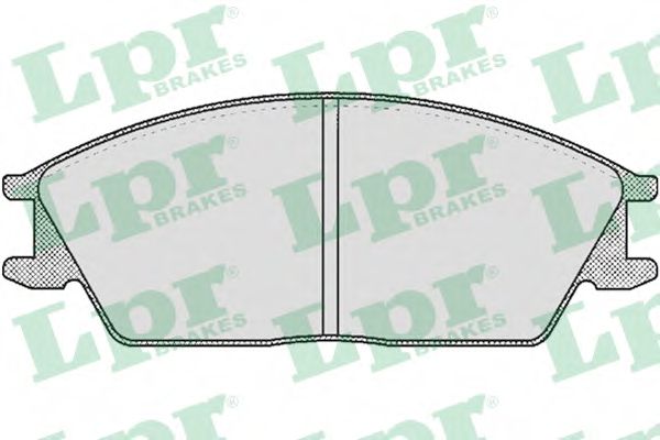 05P364 LPR колодки диск. excel, pony, s-coupe, stellar       45022sa6600
