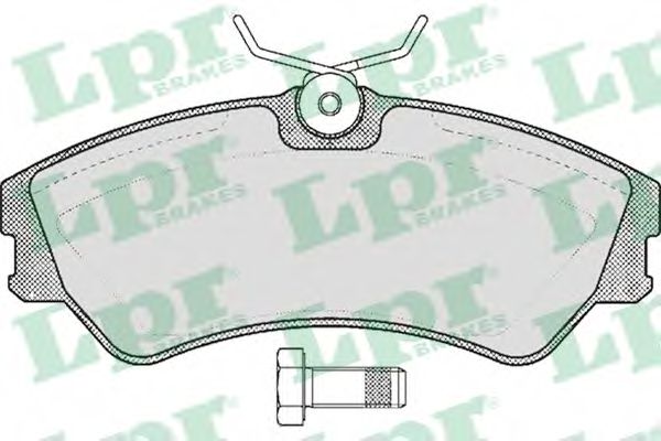 05P439 LPR Колодки дисковые