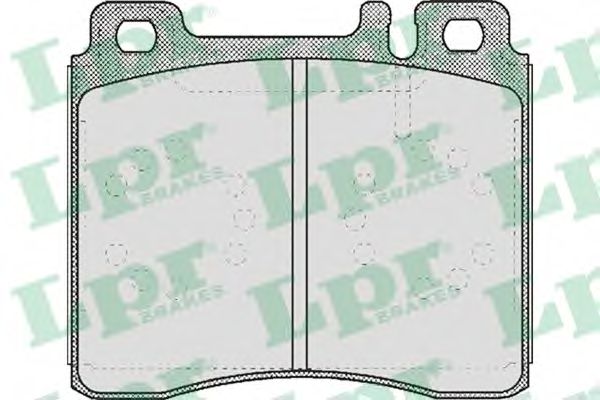 05P446 LPR Колодки тормозные передние