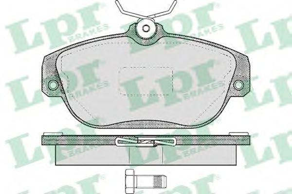 05P601 LPR колодки диск. 740, 780, 940, 960, v, s90 90-99     2717379