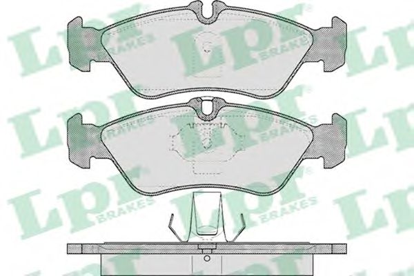 05P610 LPR колодки диск. lt 95-, sprinter-00          0024204020,2d0698451