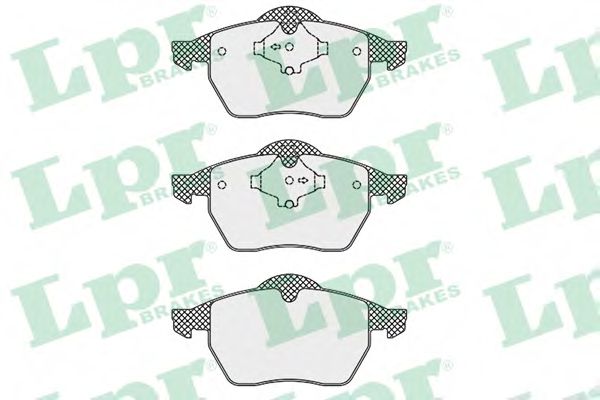 05P669 LPR Колодки тормозные