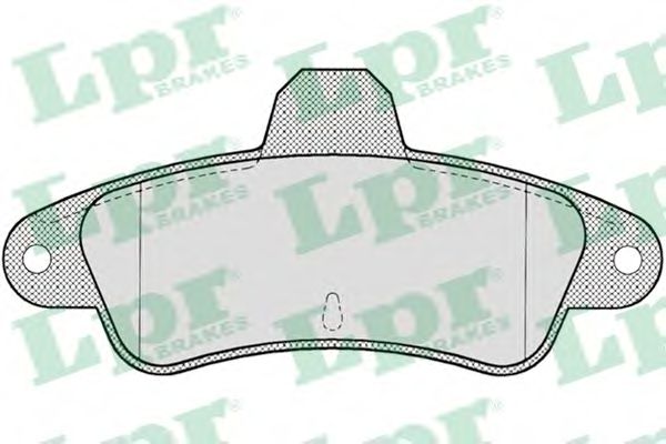 05P714 LPR Колодка дисковая ford