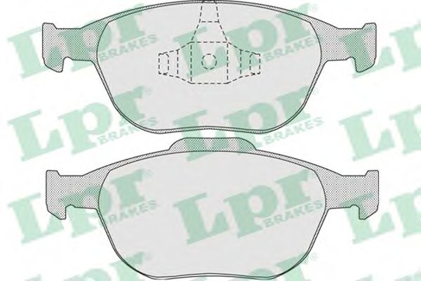 05P913 LPR колодки тормозные ford focus st170