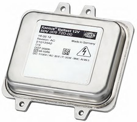 5DV009720001 BEHR-HELLA Блок розжига газоразрядной лампы opel astra j 09-
