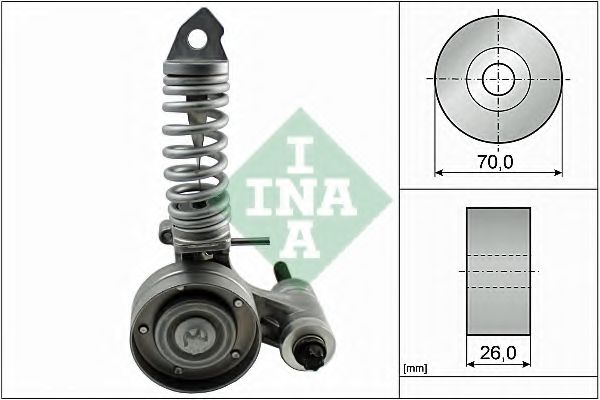 533008530 INA Натяжитель ремня приводной