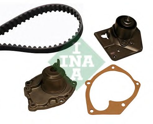 530044230 INA Комплект ремня ГРМ RENAULT MEGANE II 1.9 dCi 5- (с помпой)