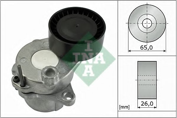 534044310 INA NAPINACZ PASKA WIELOROWKOWEGO JEEP COMPASS MERCEDE