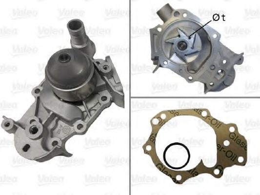 506580 VALEO Водяной насос