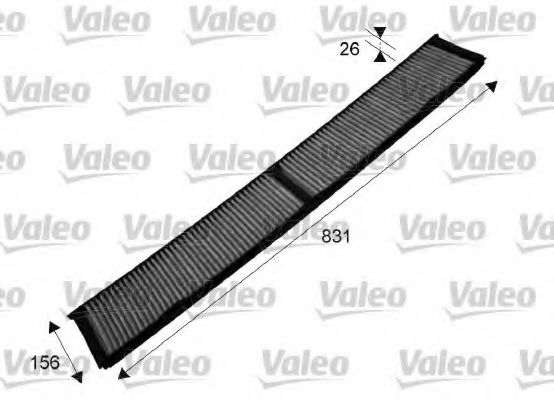 715503 VALEO Фильтр салон.уголь.BMW 1 1.6,2. 4-3 2.,2...