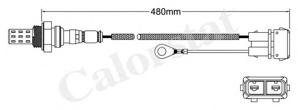 LS110247 VERNET датчик кислородный (лямбда-зонт)