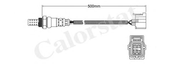LS140082 VERNET лямбда-зонд mercedes-benz: c-class c 230 4-maticc 280 4-maticc 350 4-matic 07-, cls cls 63 amg 04-
