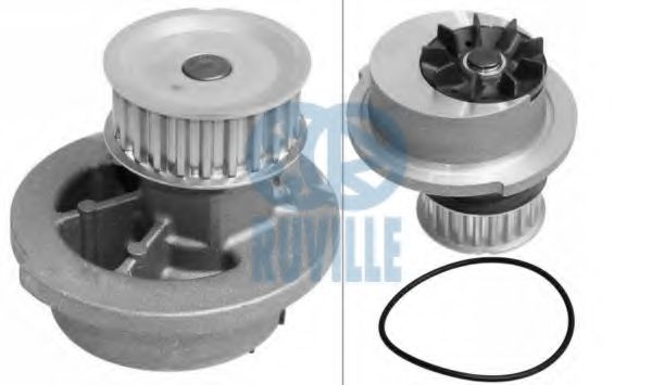 65343 RUVILLE Насос водяной OPEL ASTRA F/ASTRA G/VECTRA B -05 1.4-1.6
