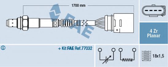 77902 FAE Oxygen sensor