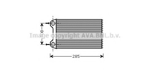 AIA6223 AVA COOLING SYSTEMS РАДИАТОР ОТОПИТ. A4 1.6-3.2 00- МКПП