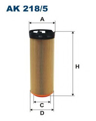 AK2185 FILTRON Фильтр воздушный MB W204 07-