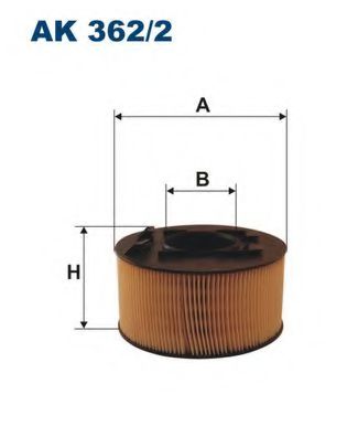 AK3622 FILTRON Фильтр воздушный BMW 3(E46) 01-
