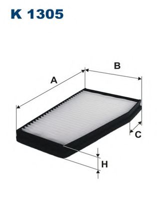 K1305 FILTRON Фильтр салона GM EPICA/EVANDA 05-