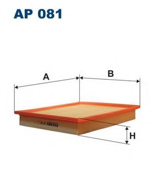 AP081 FILTRON Фильтр воздушный AP81
