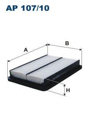 AP10710 FILTRON Фильтр воздушный HYUNDAI SORENTO II 09-