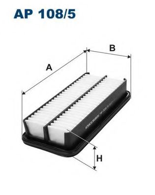 AP1085 FILTRON Фильтр воздушный AP185