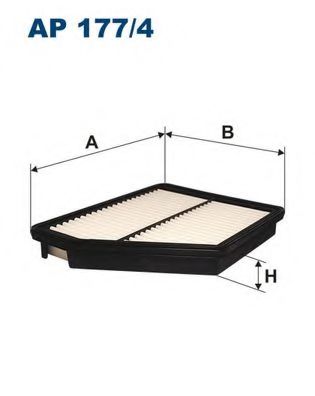 AP1774 FILTRON Фильтр воздушный HYUNDAI MATRIX 01-