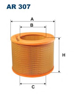 AR307 FILTRON Фильтр воздушный TOYOTA/VW 4RUNNER/CELICA/HILUX/TARO -05/-97