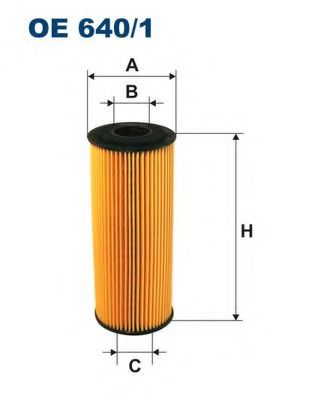 OE6401 FILTRON Фильтр масляный VAG A4/A6/OCTAVIA/GOLF 4/PASSAT -05 1.9-2.5 DIESEL
