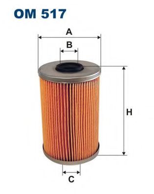 OM517 FILTRON Фильтр масляный BMW 5(E12)/5(E28)/5(E34)/6(E24)/7(E23)/7(E32) -95