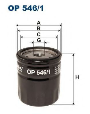 OP5461 FILTRON Фильтр масляный FORD FOCUS 2/MONDEO 4 04- 1.8 DIESEL