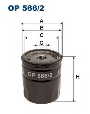 OP5662 FILTRON Фильтр масляный OP5662