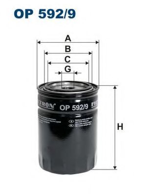 OP5929 FILTRON Фильтр масляный PSA/FIAT JUMPER/BOXER/DUCATO 06- 3.0 DIESEL