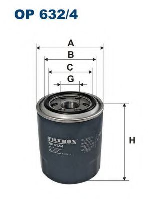 OP6324 FILTRON Фильтр масляный