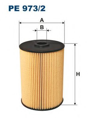 PE9732 FILTRON Фильтр топливный VAG A3/OCTAVIA/GOLF 5/JETTA 3/JETTA 4 04- 1.6-1.9 DIESEL