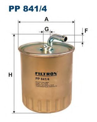 PP8414 FILTRON Фильтр топливный MB C(W203)/CLK(A/C209)/G(W461/W463)/M(W163) -06