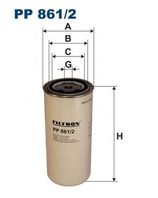 PP8612 FILTRON Фильтр топливный