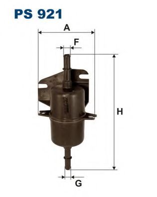 PS921 FILTRON Фильтр топливный FIAT PALIO 96- 1.0-1.6